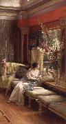 Sir Lawrence Alma-Tadema,OM.RA,RWS Vain Courtship china oil painting artist